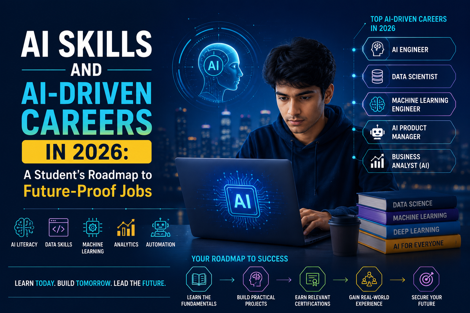 AI Skills and AI-Driven Careers in 2026: A Student’s Roadmap to Future-Proof Jobs