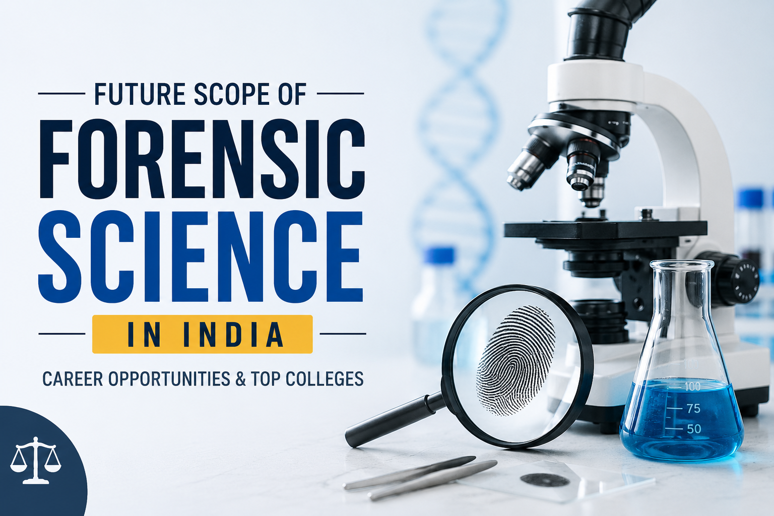 Future Scope of Forensic Science in India – Career Opportunities and Top Colleges