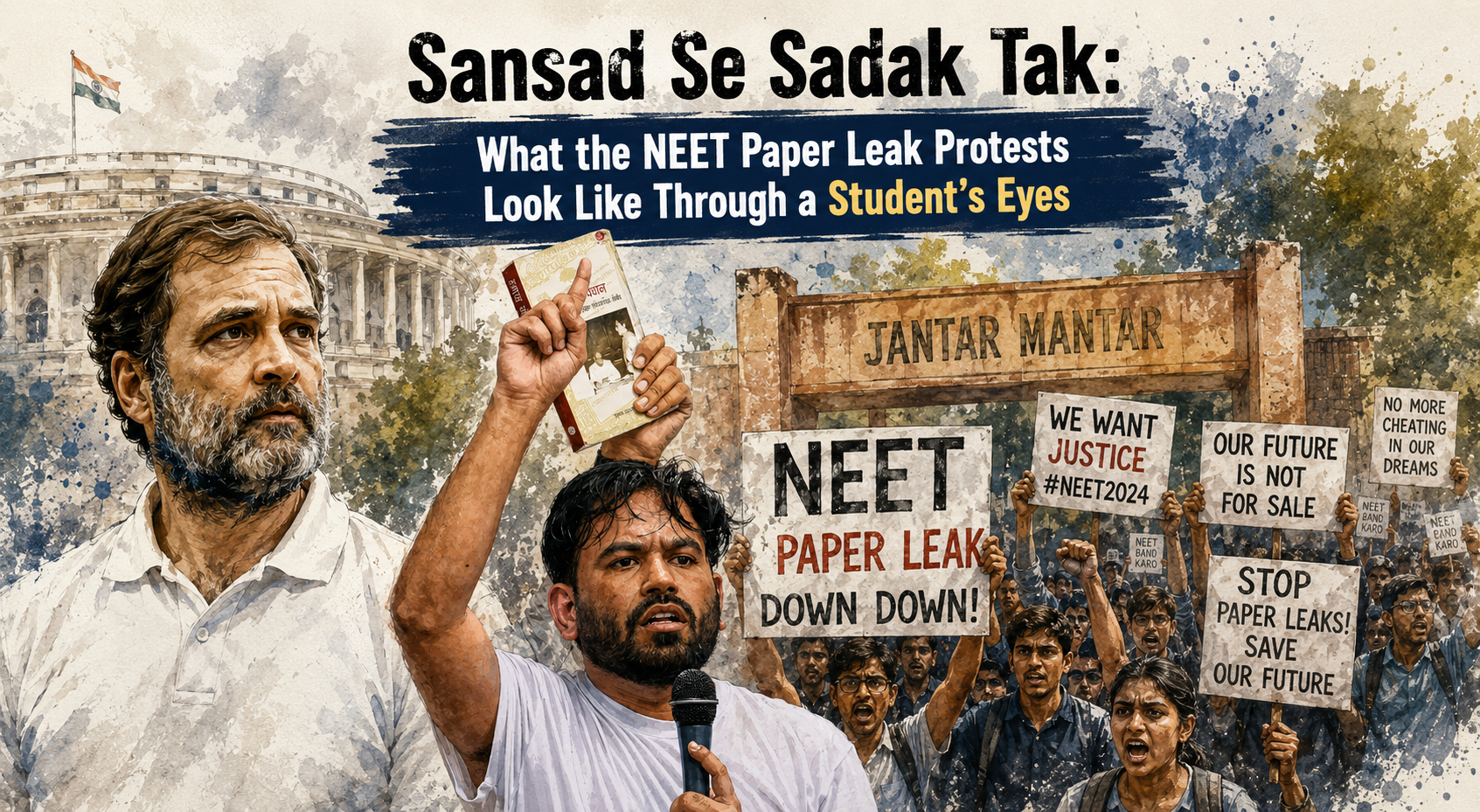 neet protest